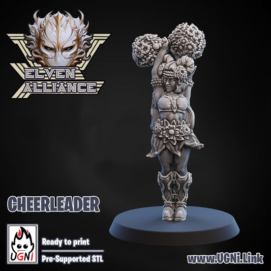Elven Alliance - Cheerleader 04 | UGNI Miniatures | Resin