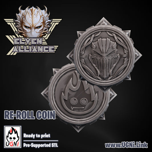 Elven Alliance - Team Coin | UGNI Miniatures | Resin