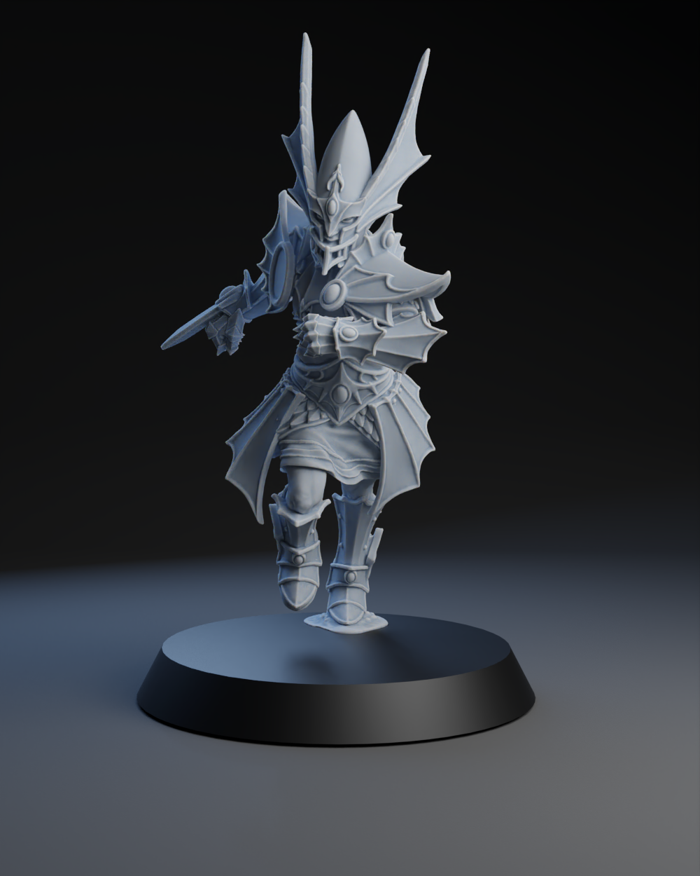 Elven Nobles - Blitzer 01 | Brutefun Miniatures | Resin