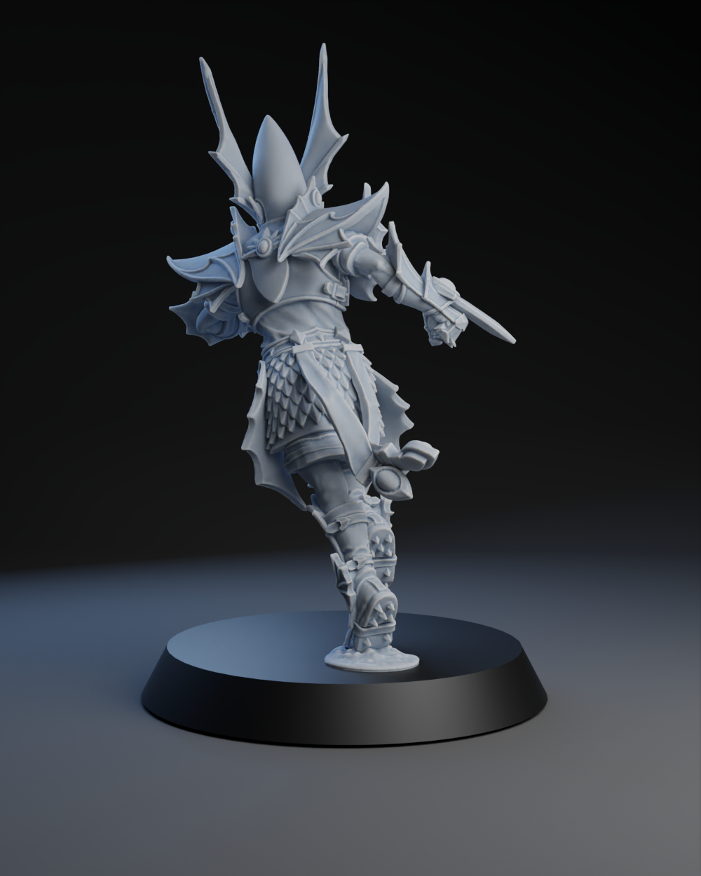 Elven Nobles - Blitzer 01 | Brutefun Miniatures | Resin