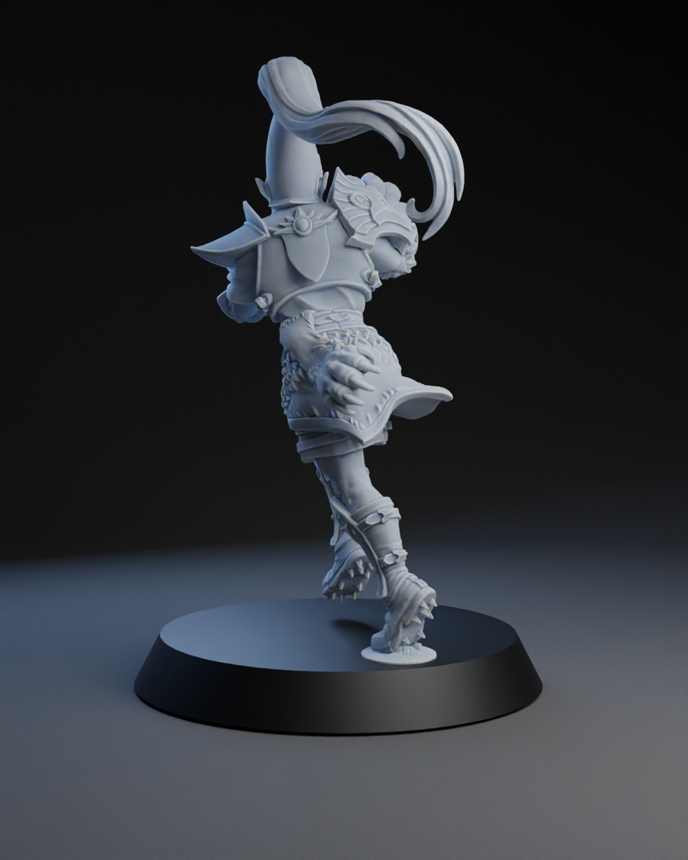 Elven Nobles - Catcher 04 | Brutefun Miniatures | Resin