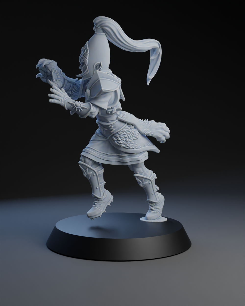 Elven Nobles - Catcher 04 | Brutefun Miniatures | Resin