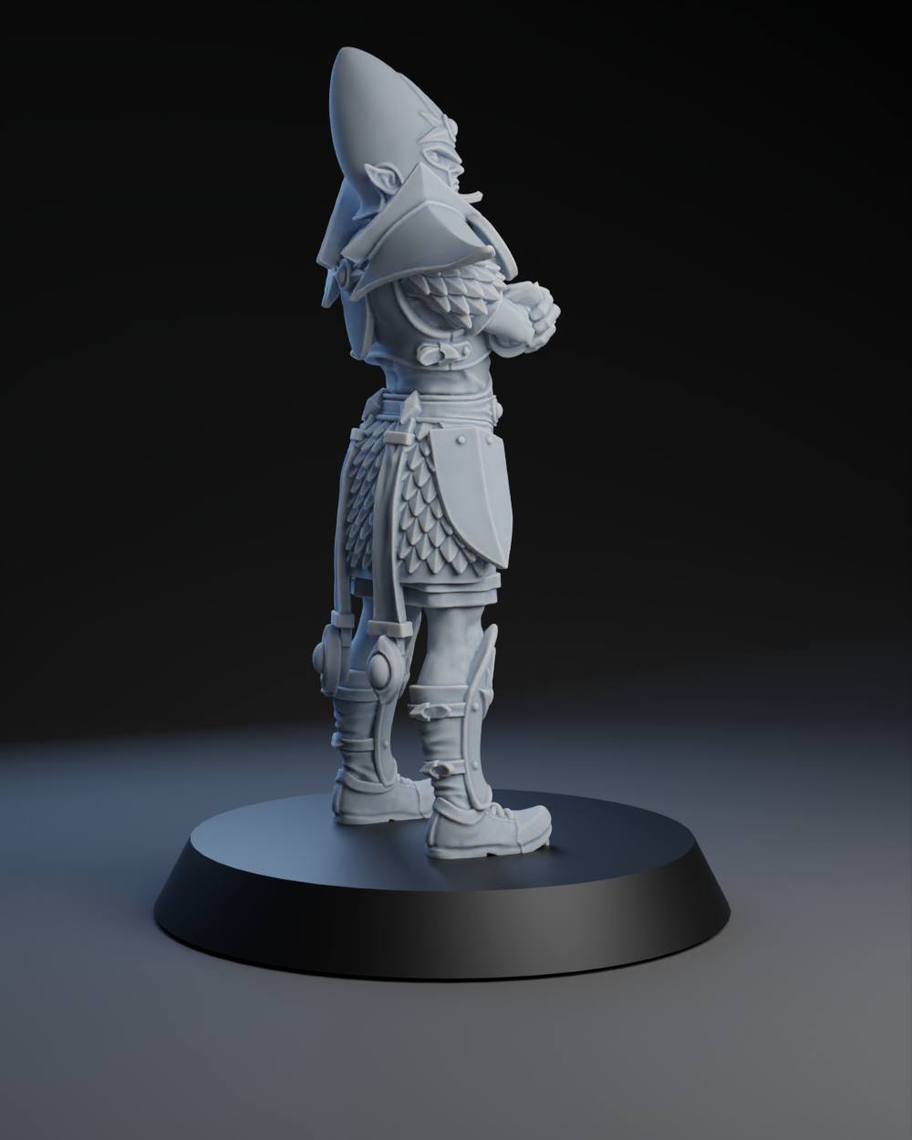 Elven Nobles - Lineman 01 | Brutefun Miniatures | Resin