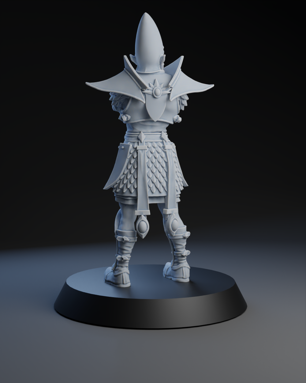 Elven Nobles - Lineman 01 | Brutefun Miniatures | Resin