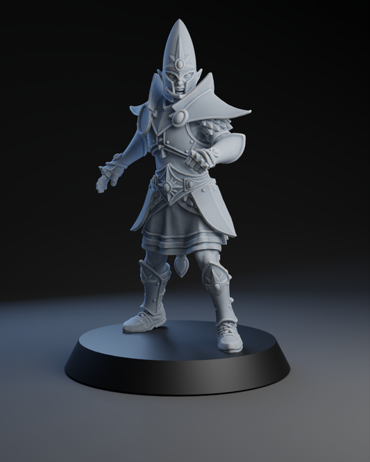 Elven Nobles - Lineman 02 | Brutefun Miniatures | Resin