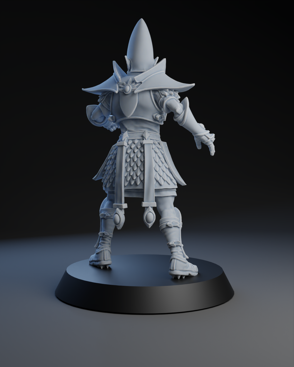 Elven Nobles - Lineman 02 | Brutefun Miniatures | Resin