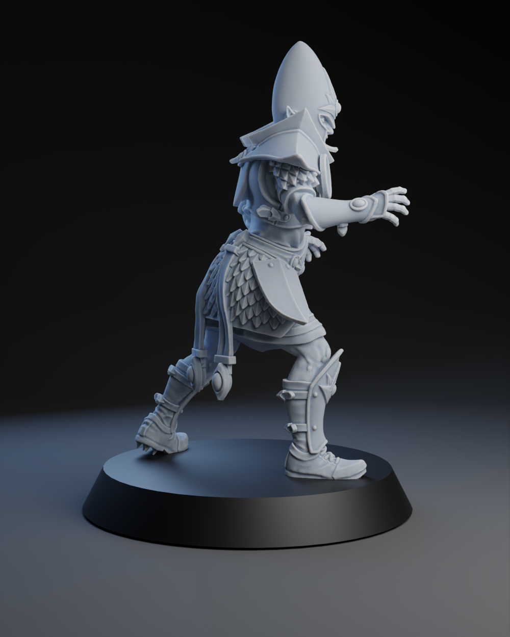 Elven Nobles - Lineman 05 | Brutefun Miniatures | Resin