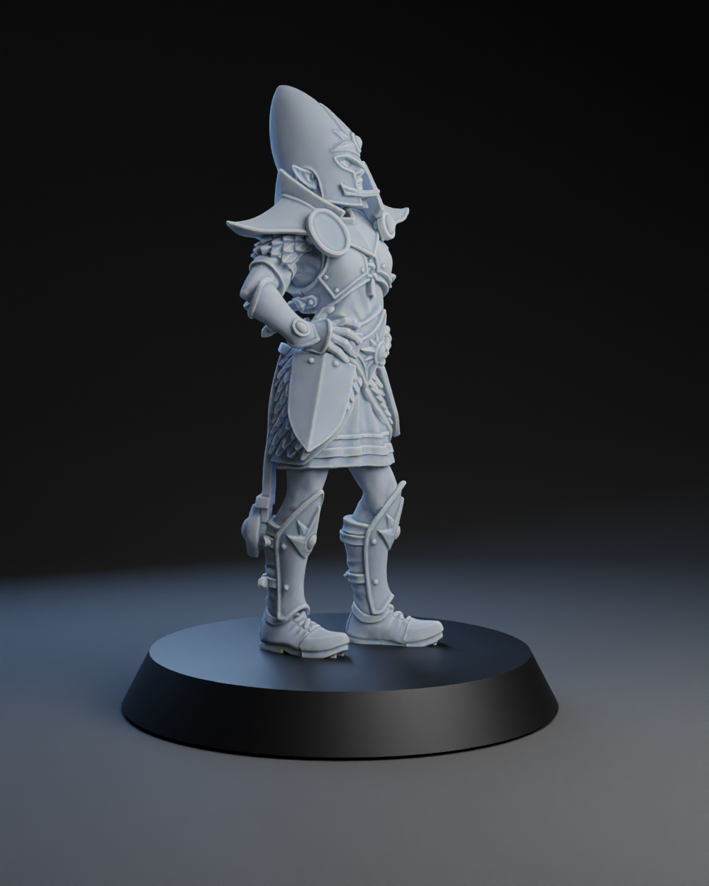 Elven Nobles - Lineman 06 | Brutefun Miniatures | Resin