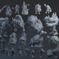Fearsome Fungitz Night Goblin Team - Individual Models | Brutefun Miniatures | Resin