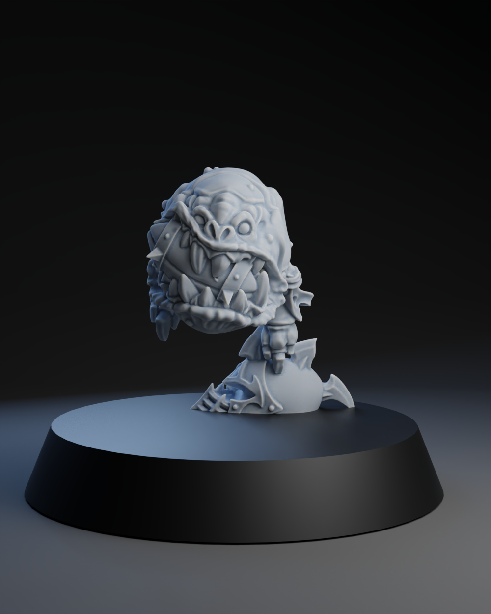 Snottingham Skwurtz Team - Fungus Runner 01 | Brutefun Miniatures | Resin