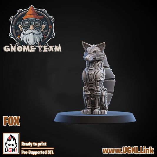 Gnome Team - Fox 04 | UGNI Miniatures | Resin