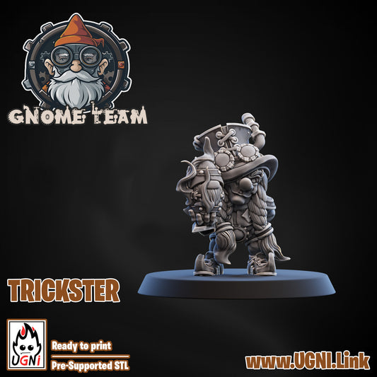 Gnome Team - Trickster 01 | UGNI Miniatures | Resin