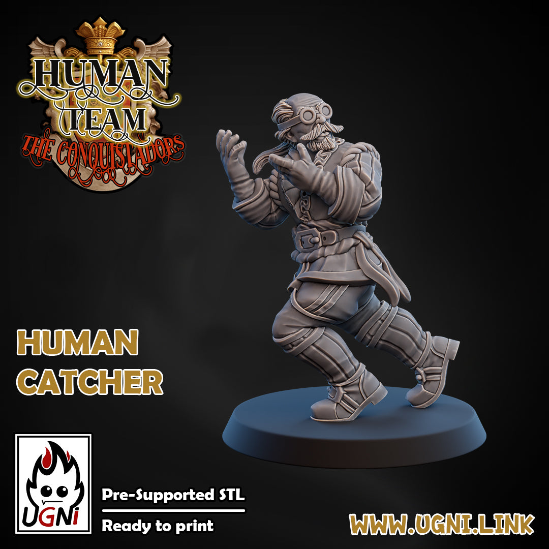 Human Booster Pack - Conquistador Style (5pcs) | UGNI Miniatures | Resin