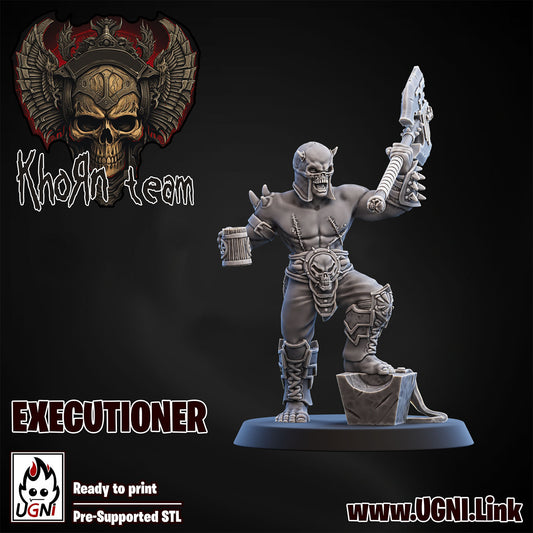Khorn Team - Executioner | UGNI Miniatures | Resin