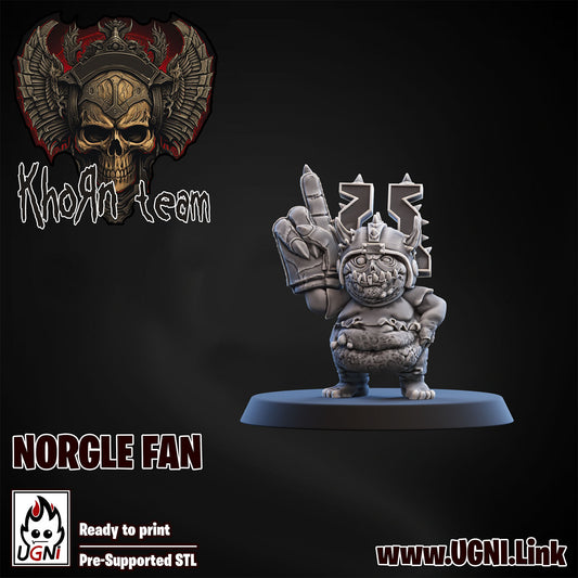 Khorn Team - Norgle Fan | UGNI Miniatures | Resin