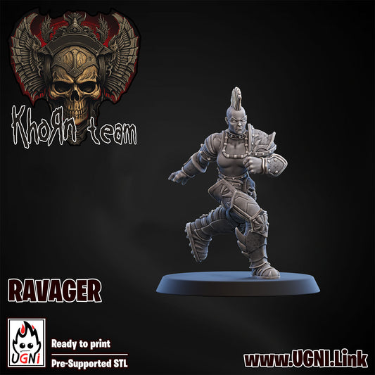 Khorn Team - Ravager 04 | UGNI Miniatures | Resin