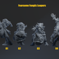 Fearsome Fungitz Night Goblin Team - Individual Models | Brutefun Miniatures | Resin