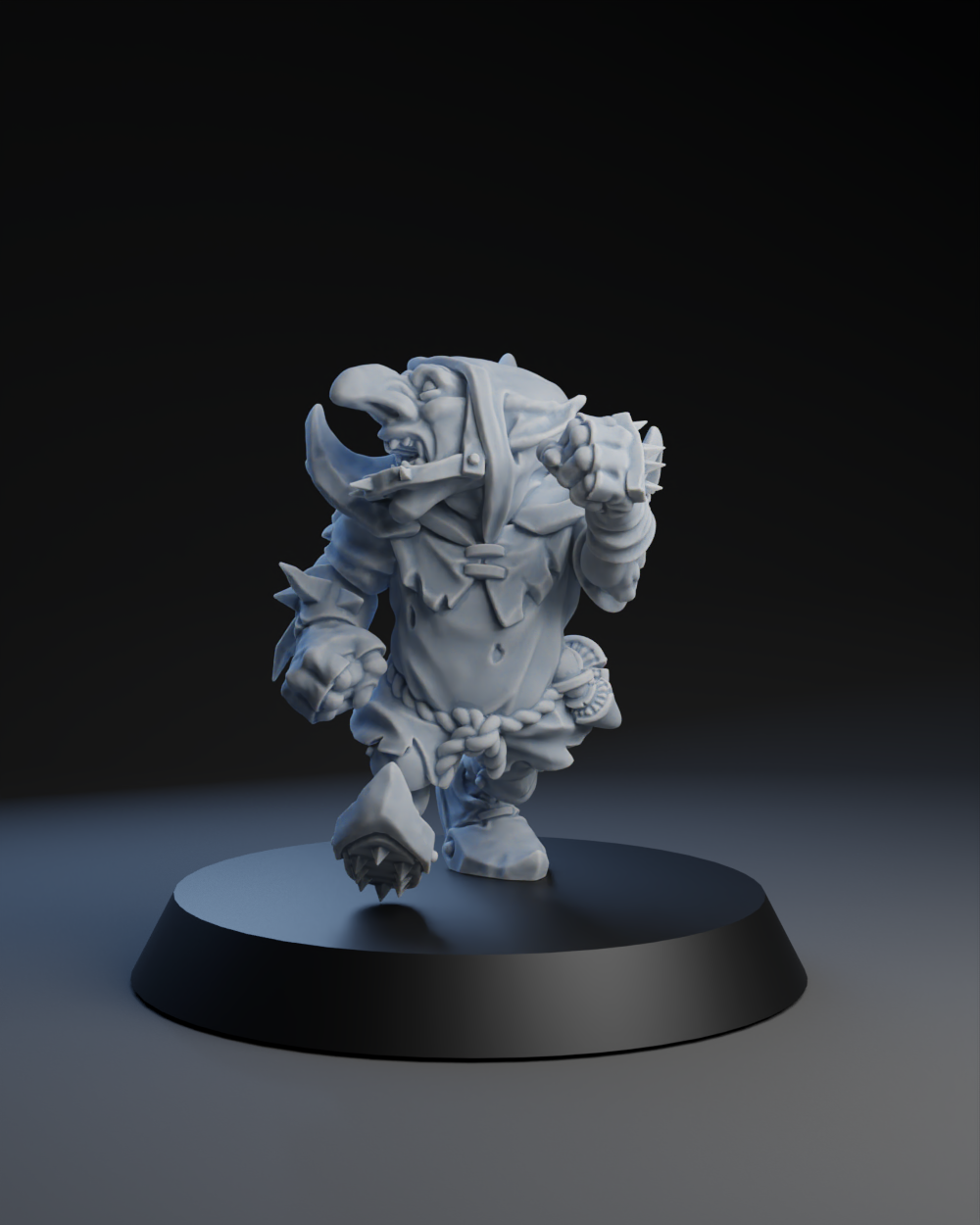 Fearsome Fungitz Night Goblin Team - Individual Models | Brutefun Miniatures | Resin