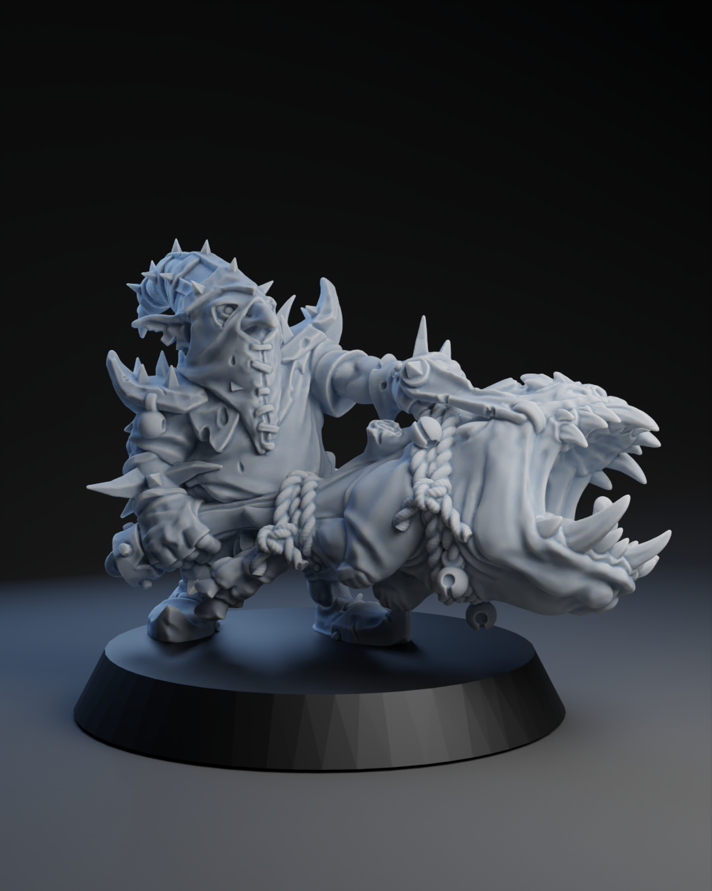 Fearsome Fungitz Night Goblin Team - Individual Models | Brutefun Miniatures | Resin