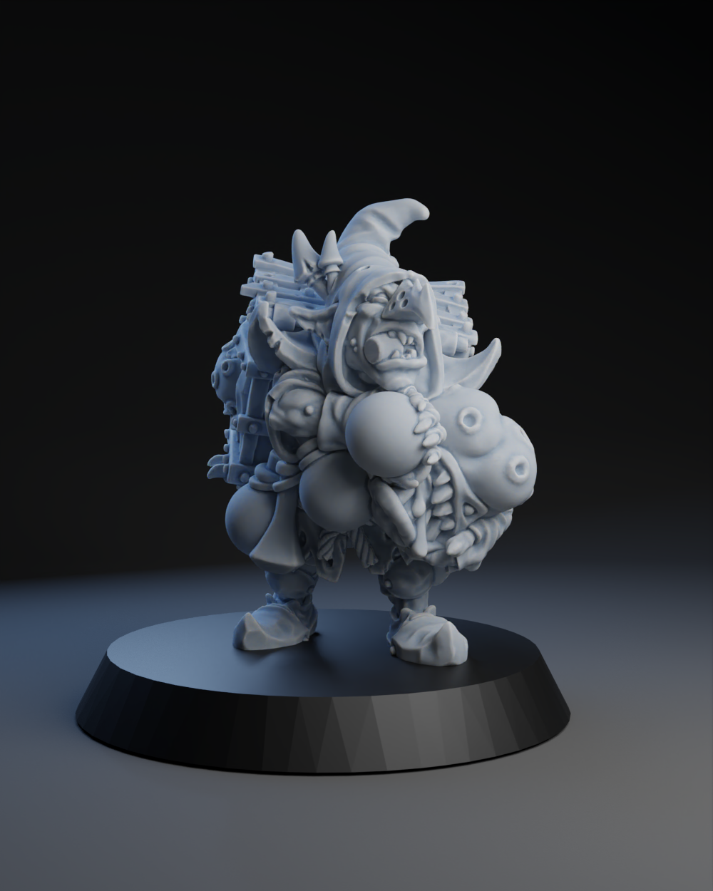 Fearsome Fungitz Night Goblin Team - Individual Models | Brutefun Miniatures | Resin