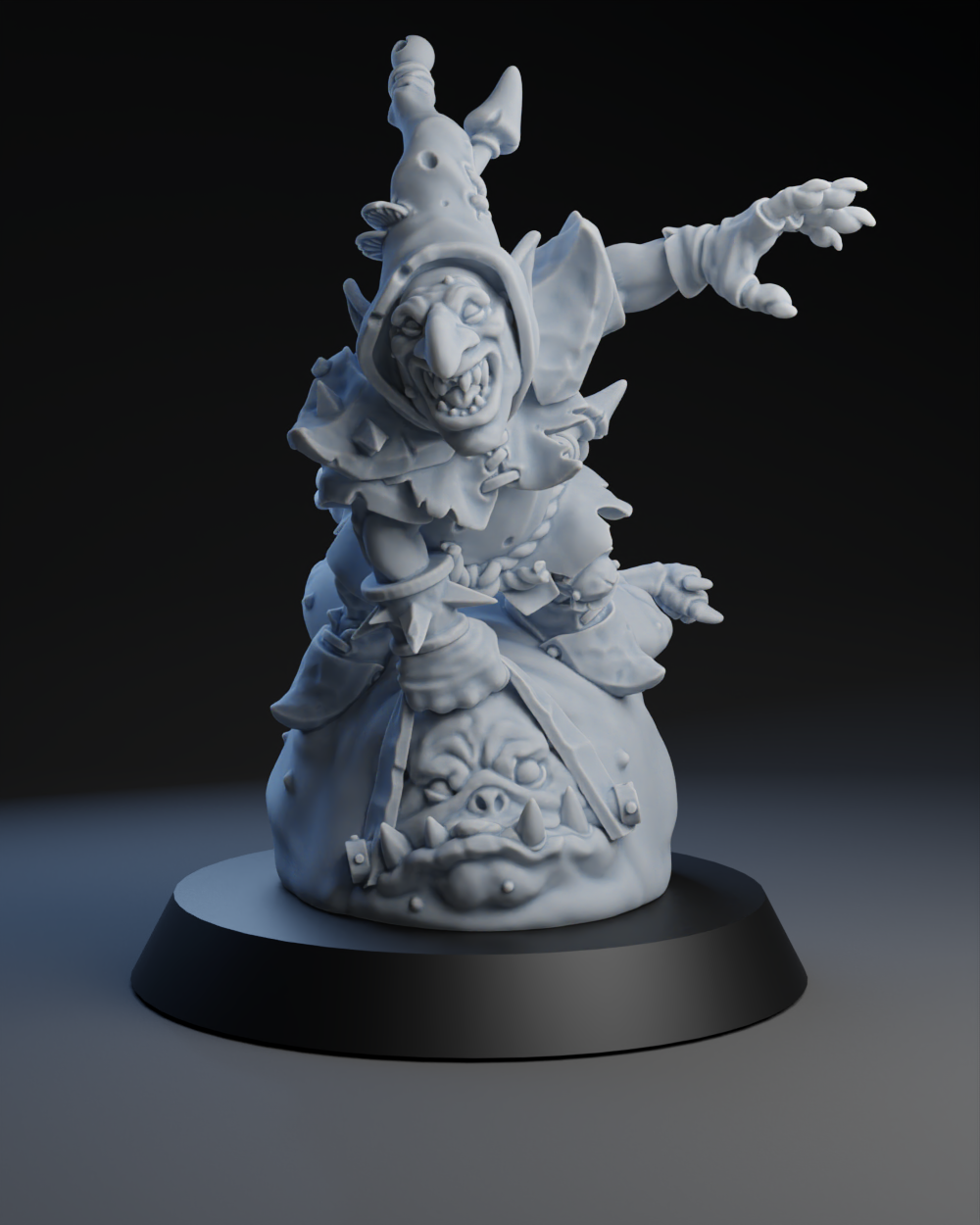 Fearsome Fungitz Night Goblin Team - Individual Models | Brutefun Miniatures | Resin