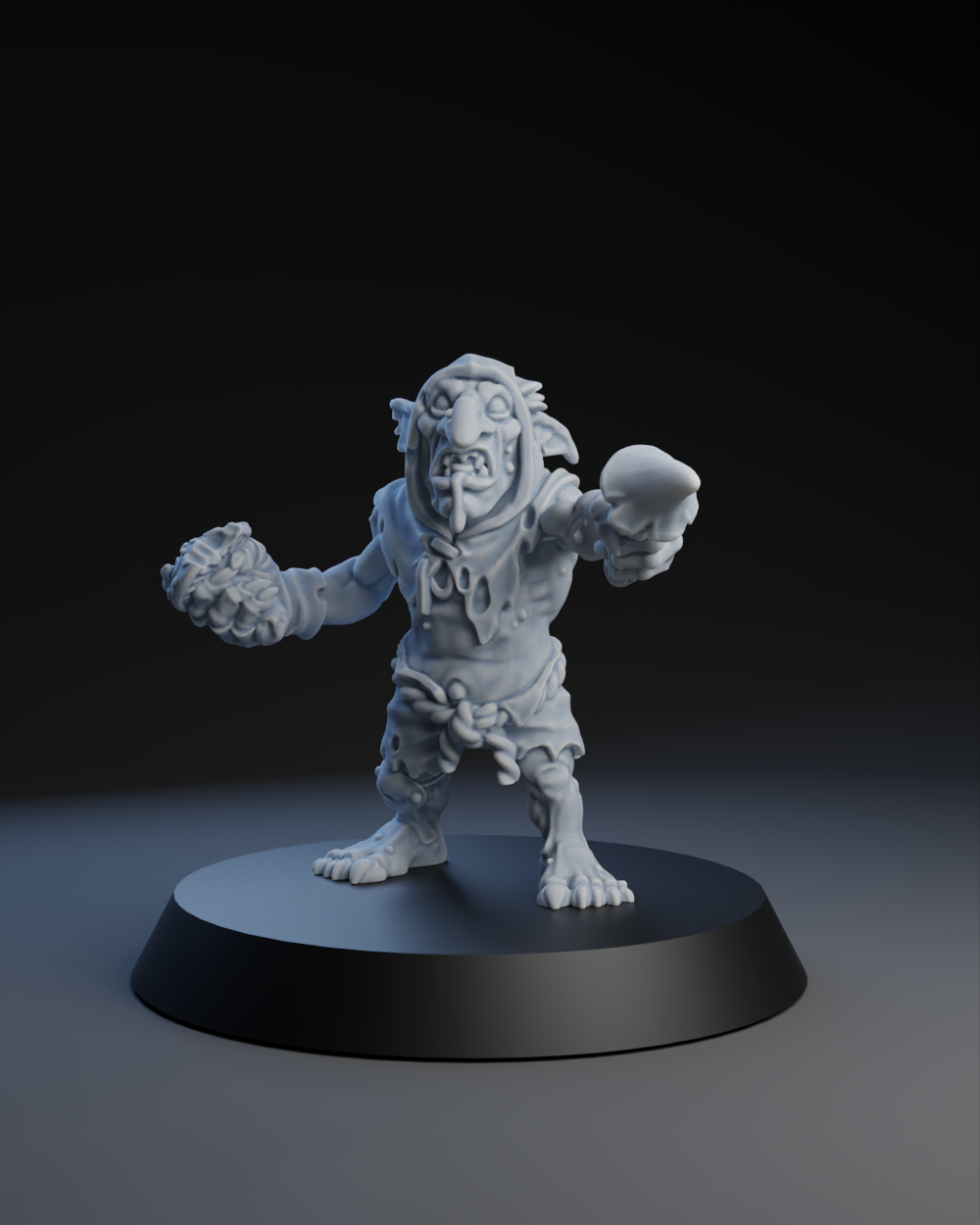 Fearsome Fungitz Night Goblin Team - Individual Models | Brutefun Miniatures | Resin