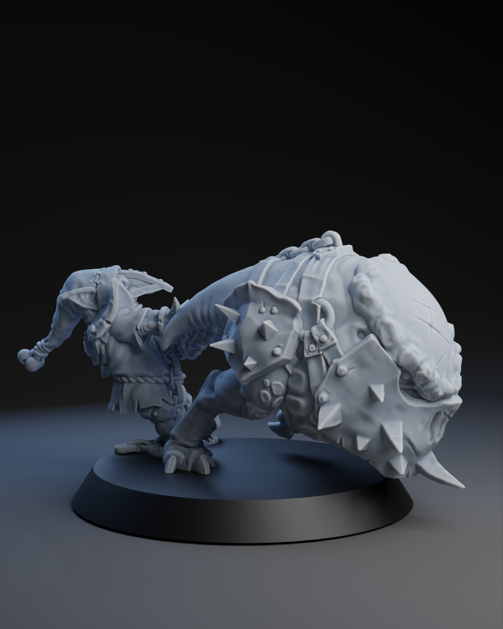 Fearsome Fungitz Night Goblin Team - Individual Models | Brutefun Miniatures | Resin