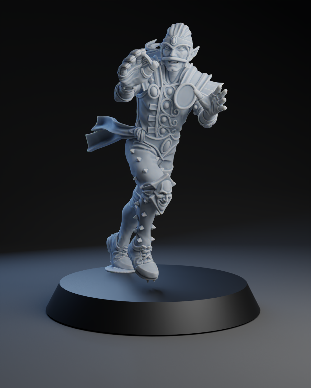 Pro Elves Team - Catchers (4pcs) | Brutefun Miniatures | Resin