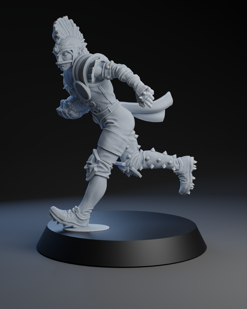 Pro Elves Team - Catchers (4pcs) | Brutefun Miniatures | Resin