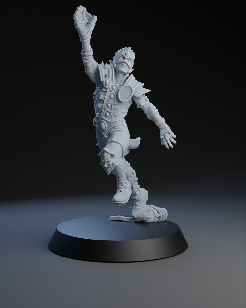 Pro Elves Team - Catchers (4pcs) | Brutefun Miniatures | Resin