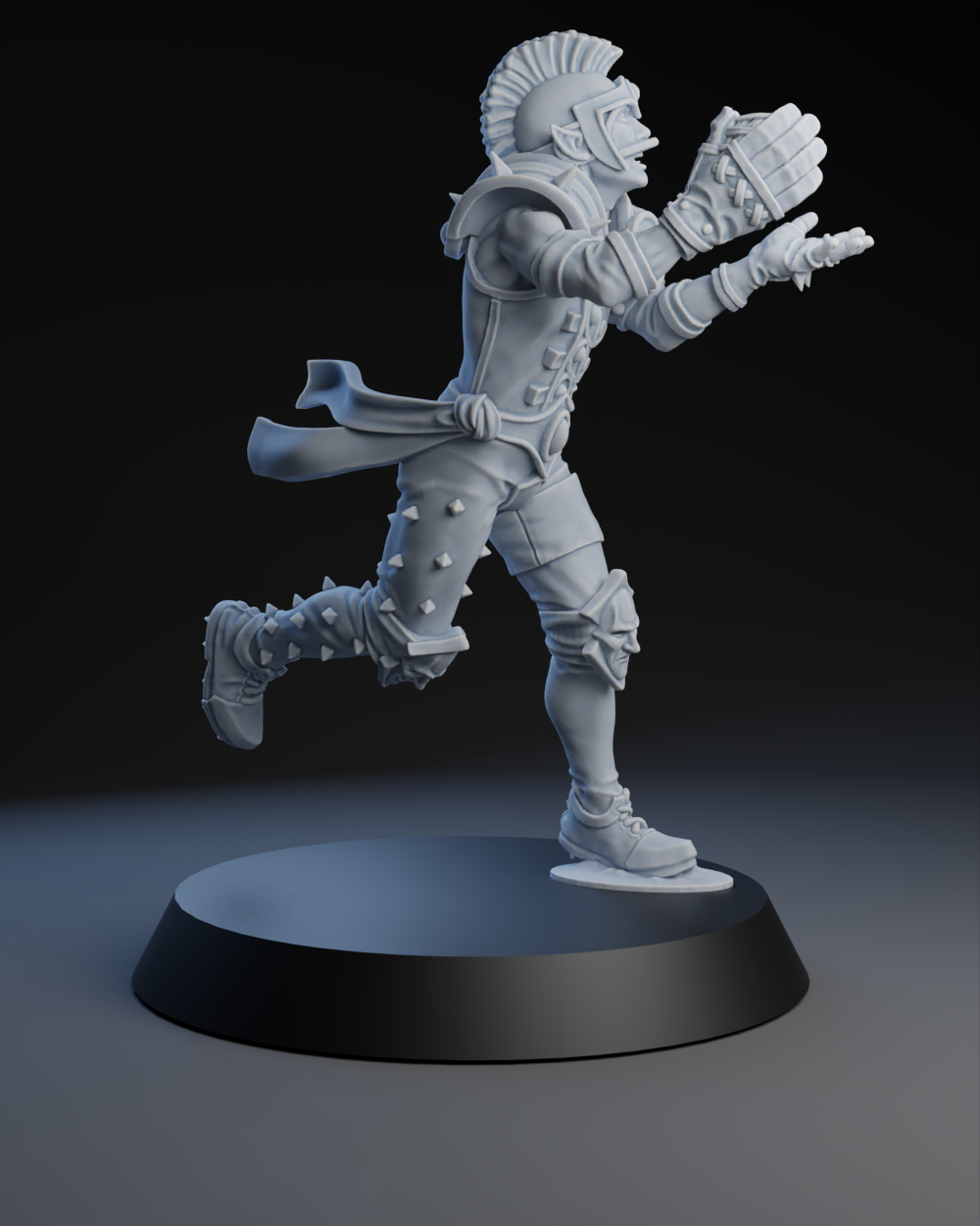 Pro Elves Team - Catchers (4pcs) | Brutefun Miniatures | Resin