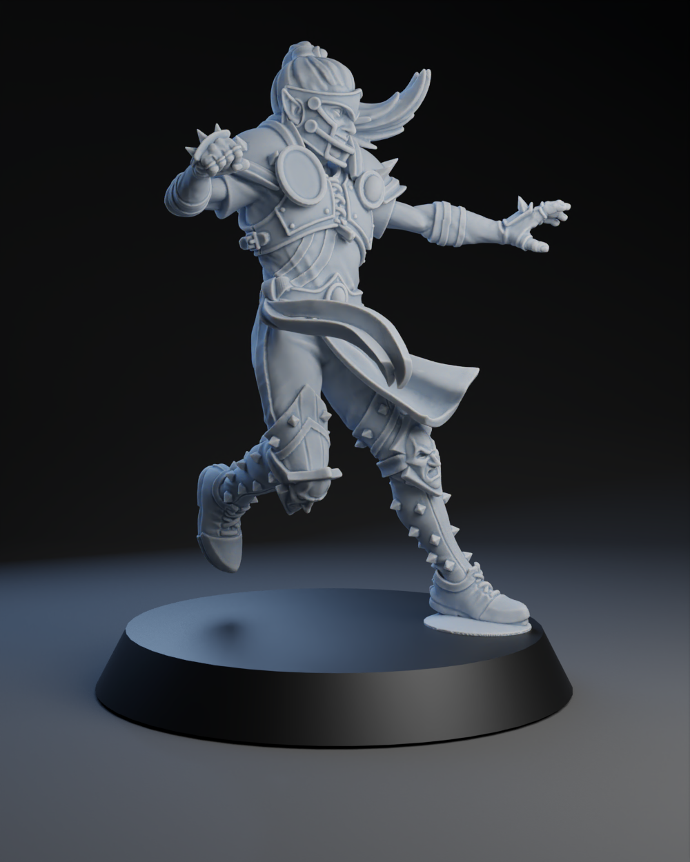 Pro Elves Team - Lineman (7pcs) | Brutefun Miniatures | Resin