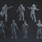 Pro Elves Team - Lineman (7pcs) | Brutefun Miniatures | Resin