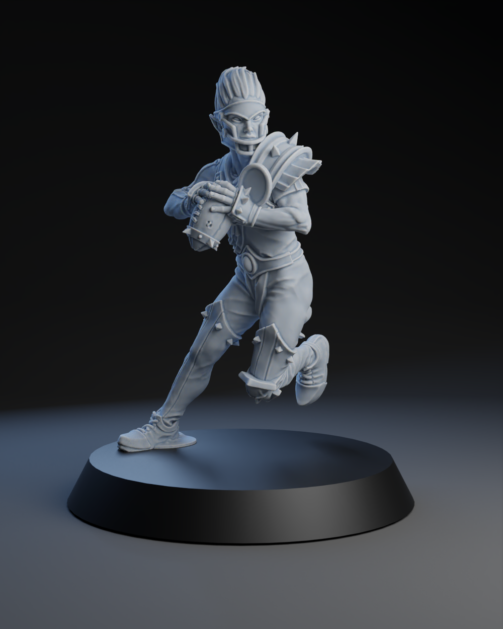 Pro Elves Team - Throwers 01 | Brutefun Miniatures | Resin