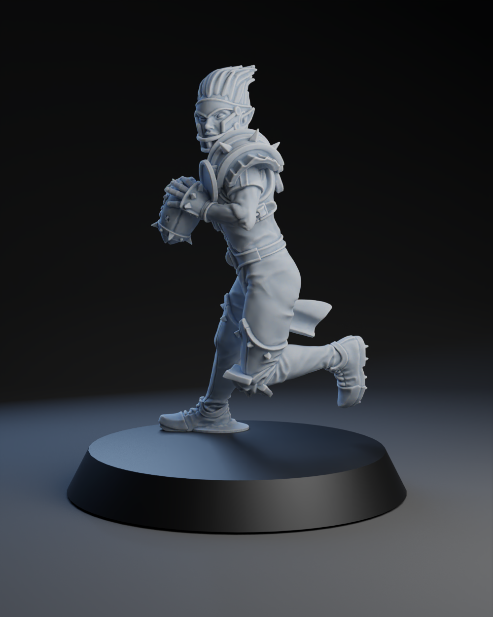 Pro Elves Team - Throwers (2pcs) | Brutefun Miniatures | Resin