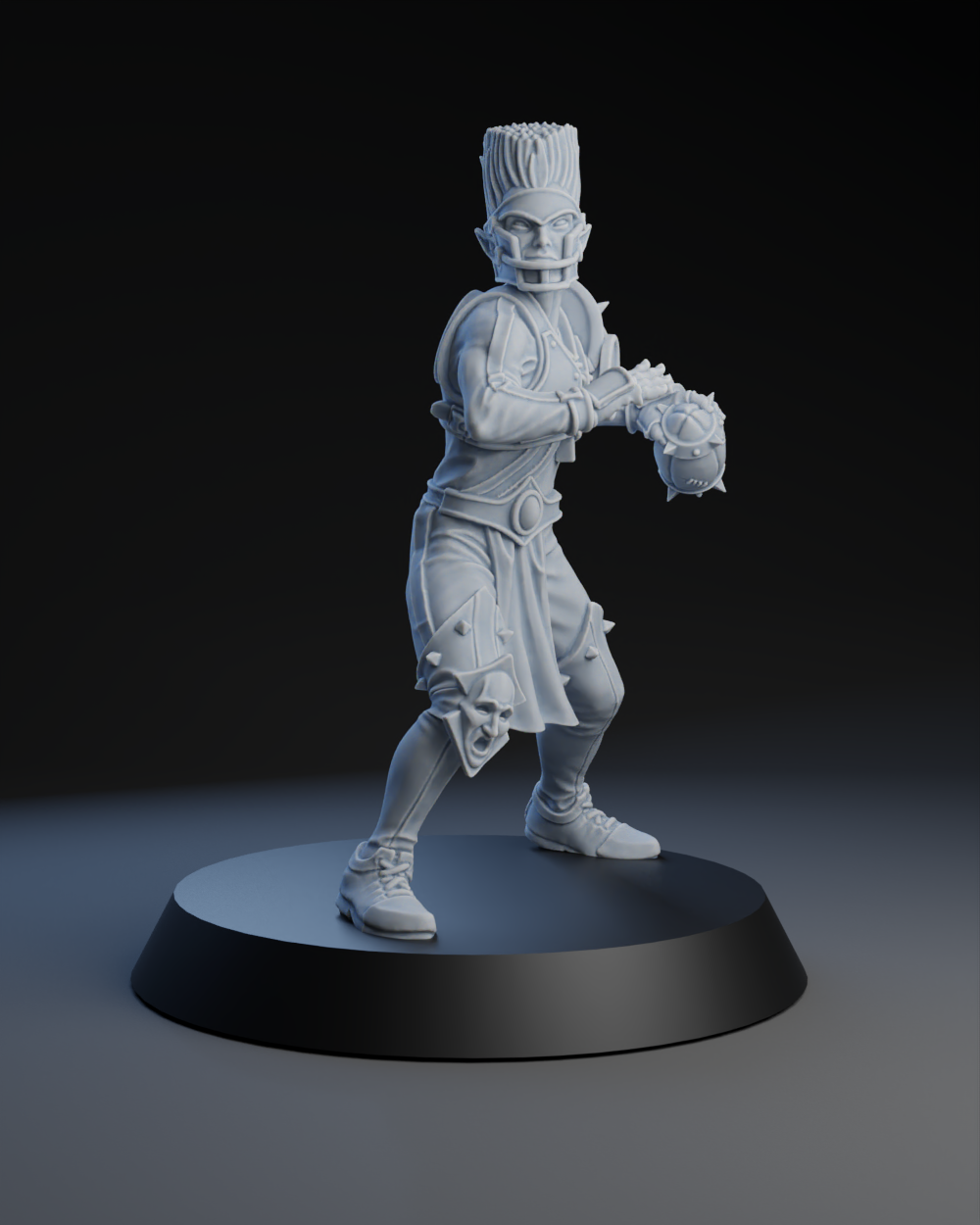 Pro Elves Team - Throwers 02 | Brutefun Miniatures | Resin