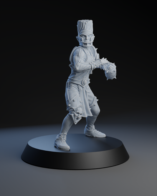 Pro Elves Team - Throwers 02 | Brutefun Miniatures | Resin