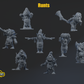 Snottingham Skwurtz Team - Runts All (11pcs) | Brutefun Miniatures | Resin