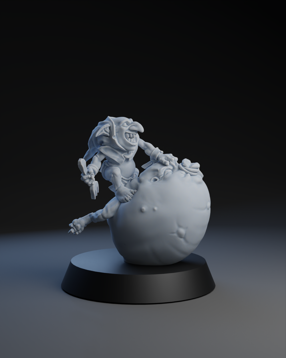 Snottingham Skwurtz Team - Runt Bouncer 01 | Brutefun Miniatures | Resin