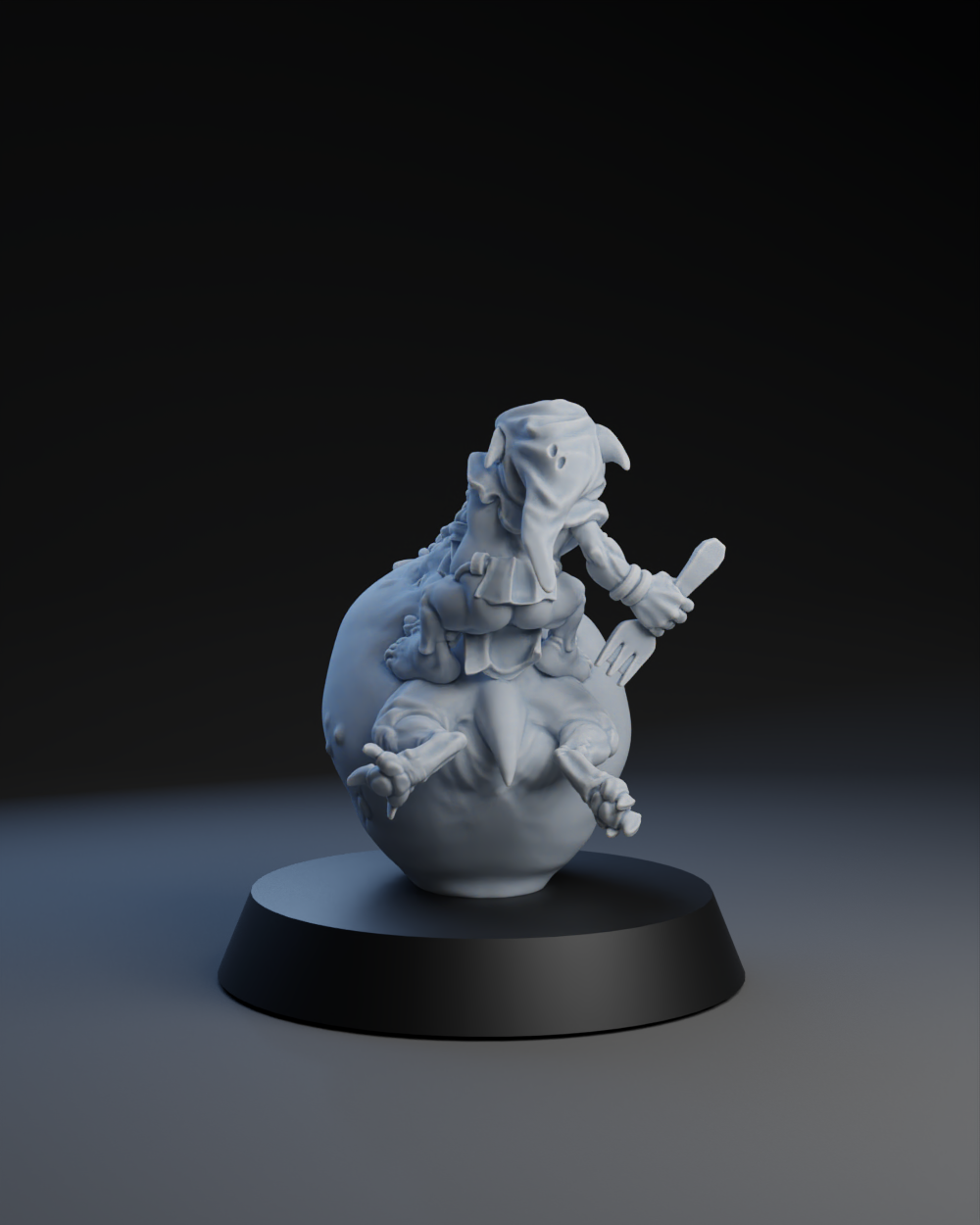 Snottingham Skwurtz Team - Runt Bouncer 01 | Brutefun Miniatures | Resin