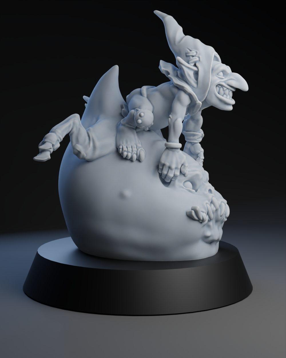 Snottingham Skwurtz Team - Runt Bouncer 02 | Brutefun Miniatures | Resin