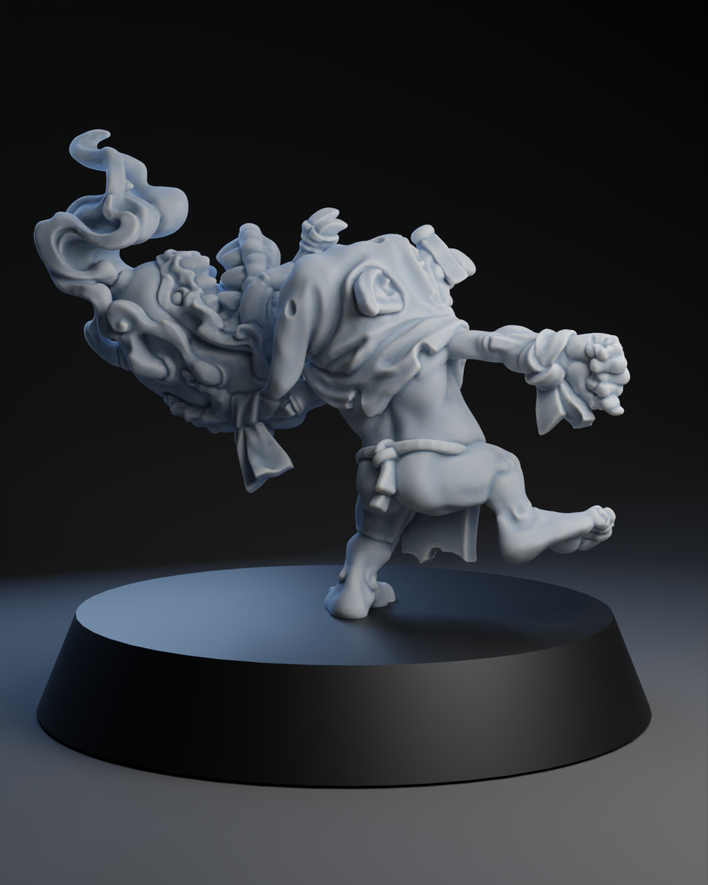 Snottingham Skwurtz Team - Runt Flinger 01 | Brutefun Miniatures | Resin