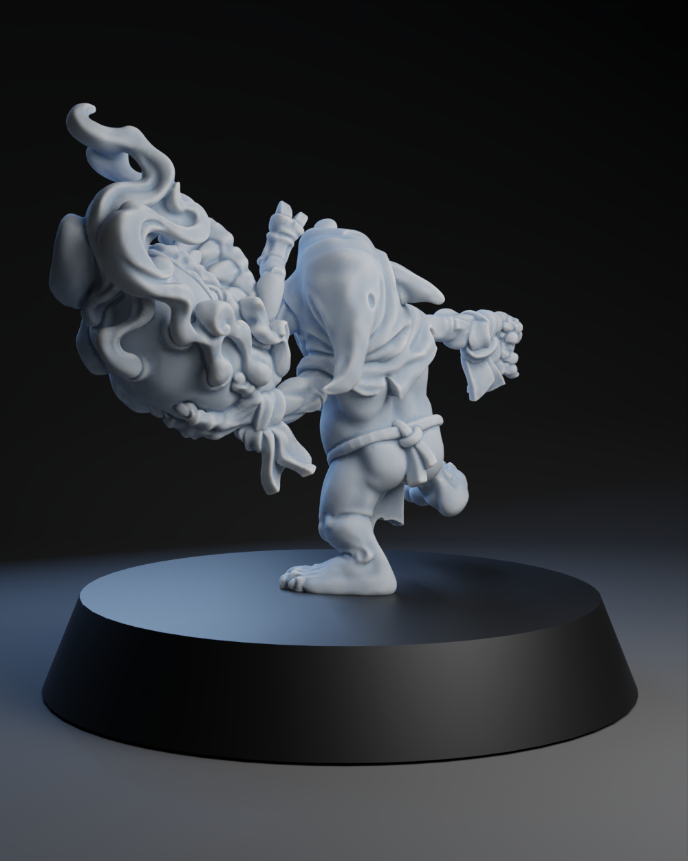 Snottingham Skwurtz Team - Runt Flinger 01 | Brutefun Miniatures | Resin