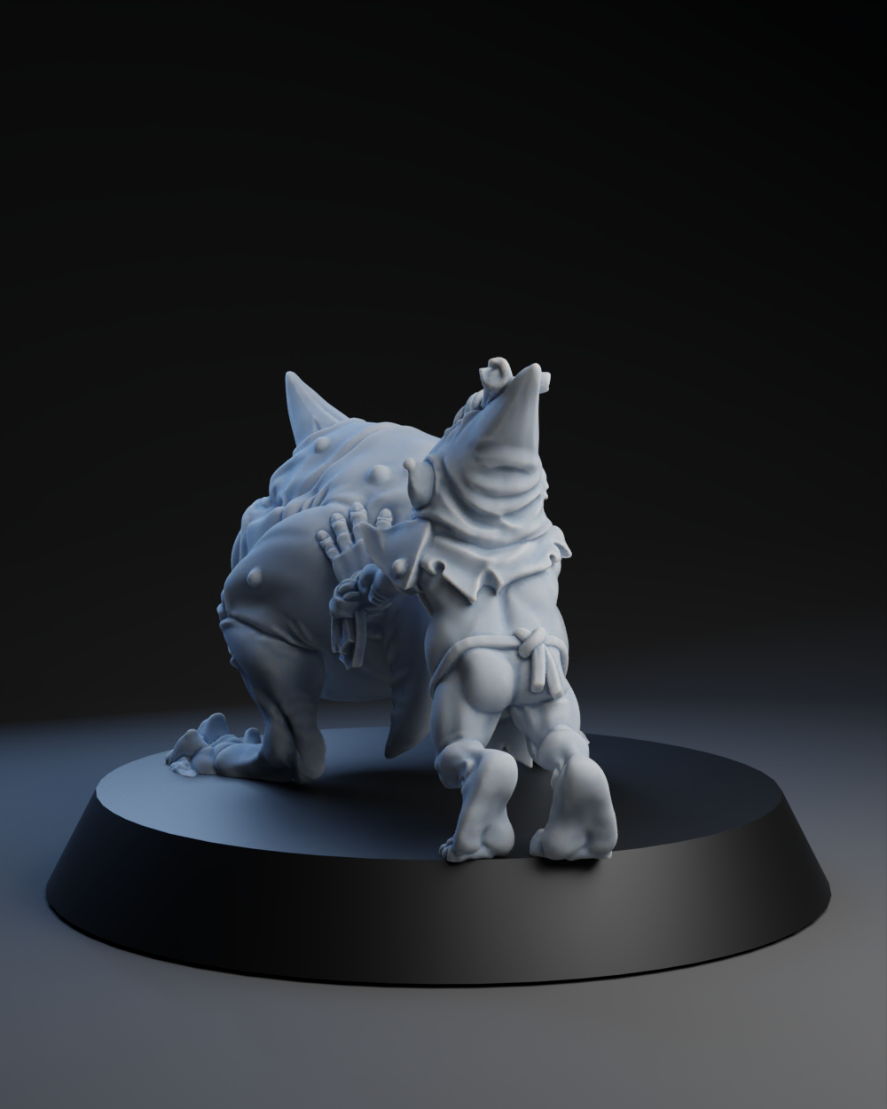 Snottingham Skwurtz Team - Handlers 01 | Brutefun Miniatures | Resin