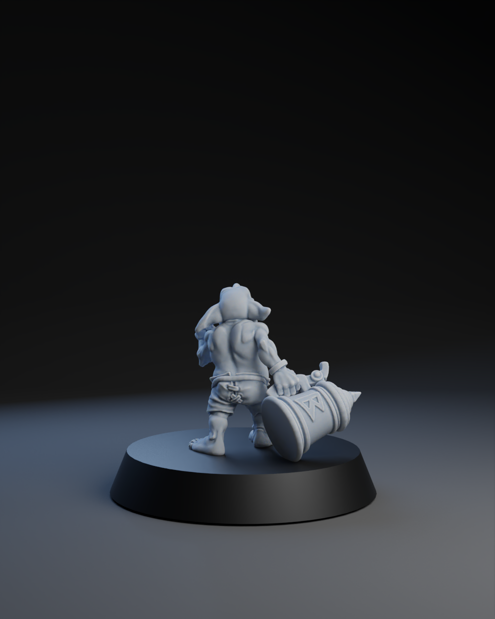 Snottingham Skwurtz Team - Rookie 02 | Brutefun Miniatures | Resin