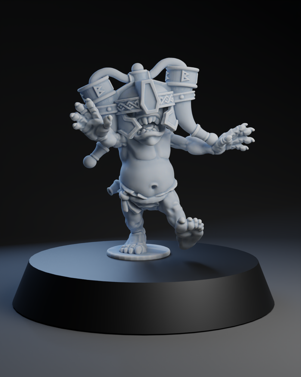 Snottingham Skwurtz Team - Rookie 07 | Brutefun Miniatures | Resin