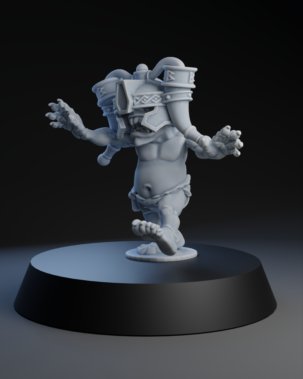 Snottingham Skwurtz Team - Rookie 07 | Brutefun Miniatures | Resin