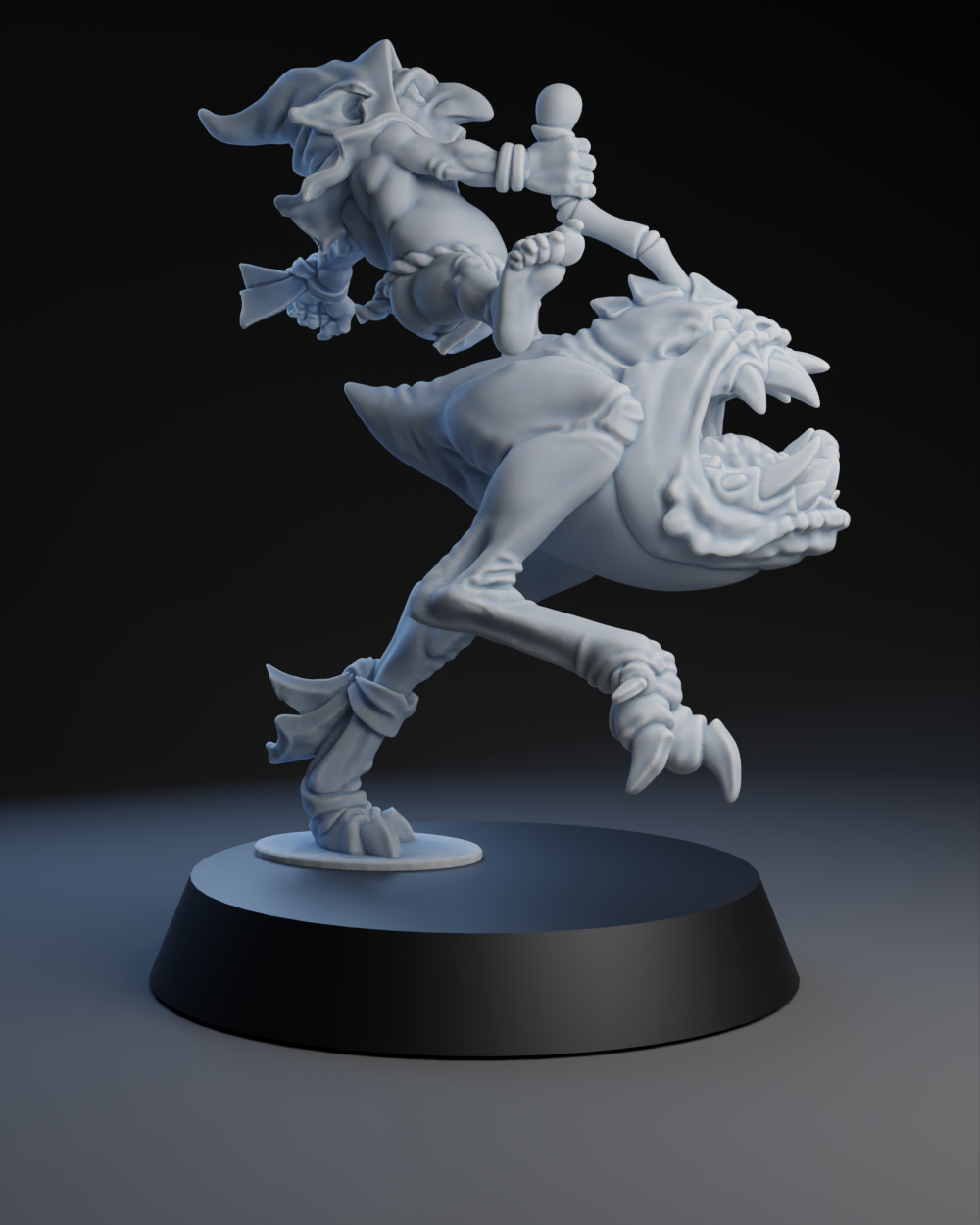 Snottingham Skwurtz Team - Runt Stilts 01 | Brutefun Miniatures | Resin