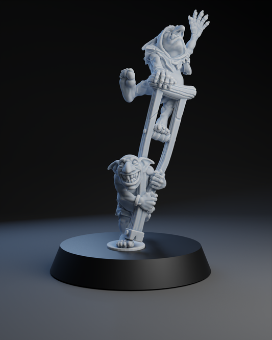 Snottingham Skwurtz Team - Runt Stilts 02 | Brutefun Miniatures | Resin