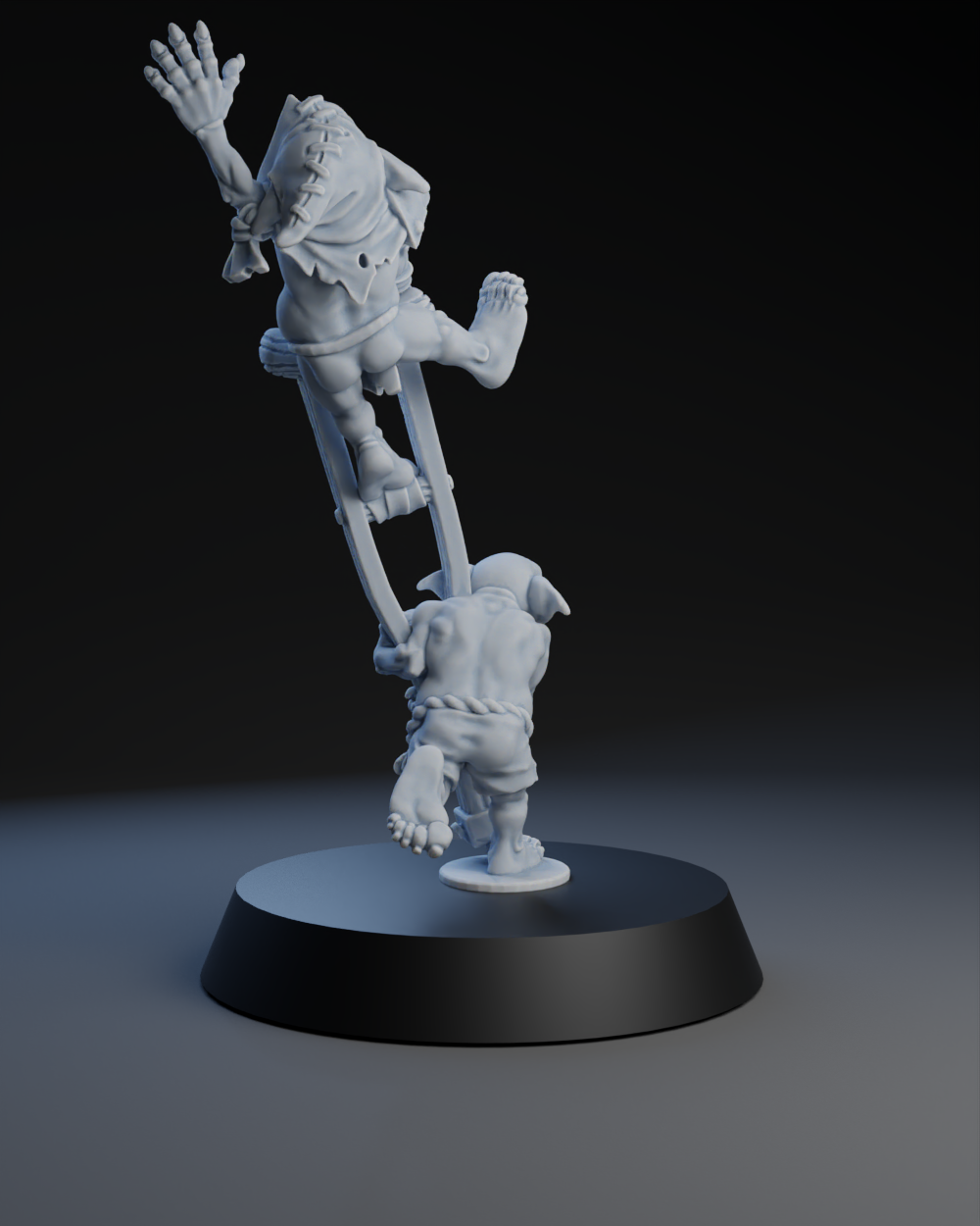 Snottingham Skwurtz Team - Runt Stilts 02 | Brutefun Miniatures | Resin